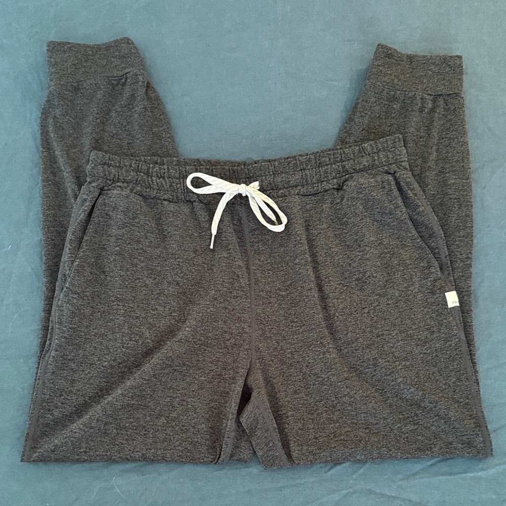Vuori performance jogger - charcoal heather - size M